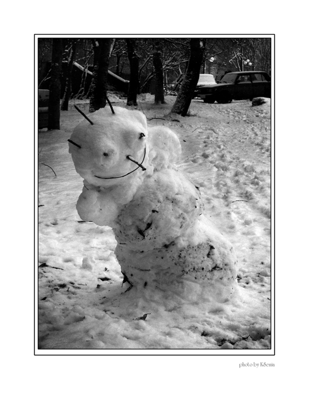 -.  . Snowman