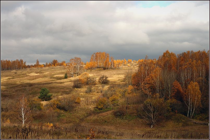 Фото-Тула. Анна Краснобаева. Осенний косогор