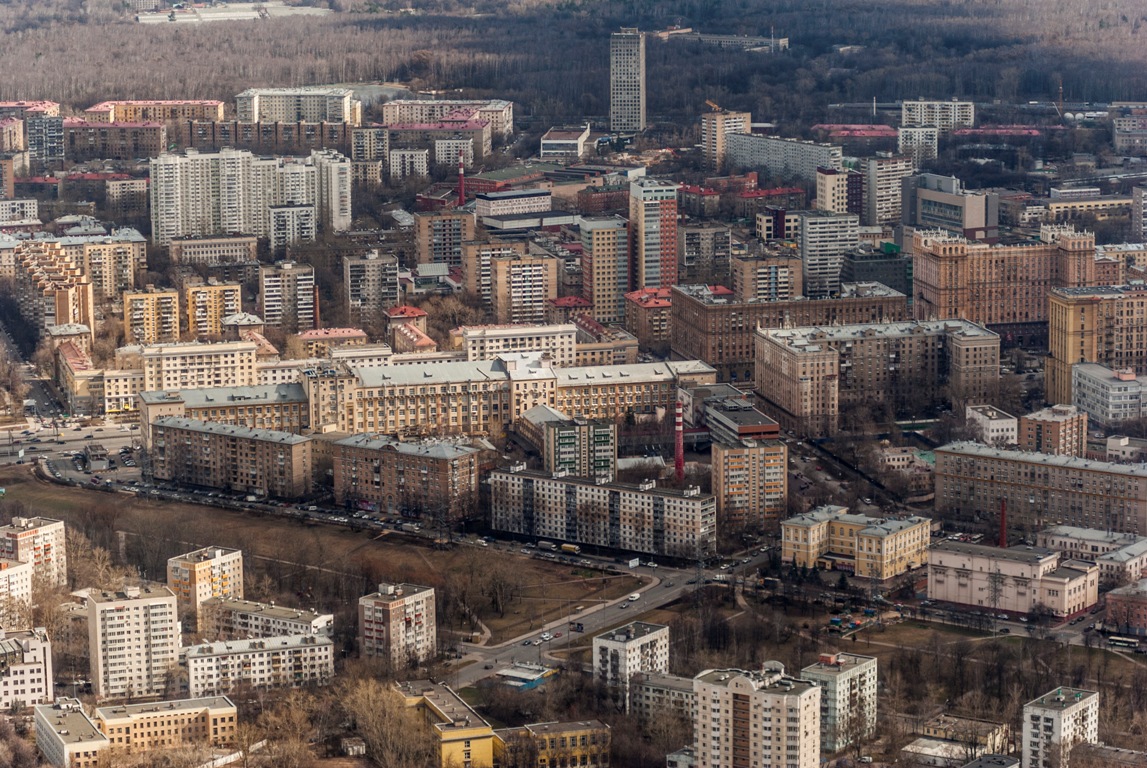 Фото-Тула. Евгений Клочков. Simcity или Москва с высоты 337 метров