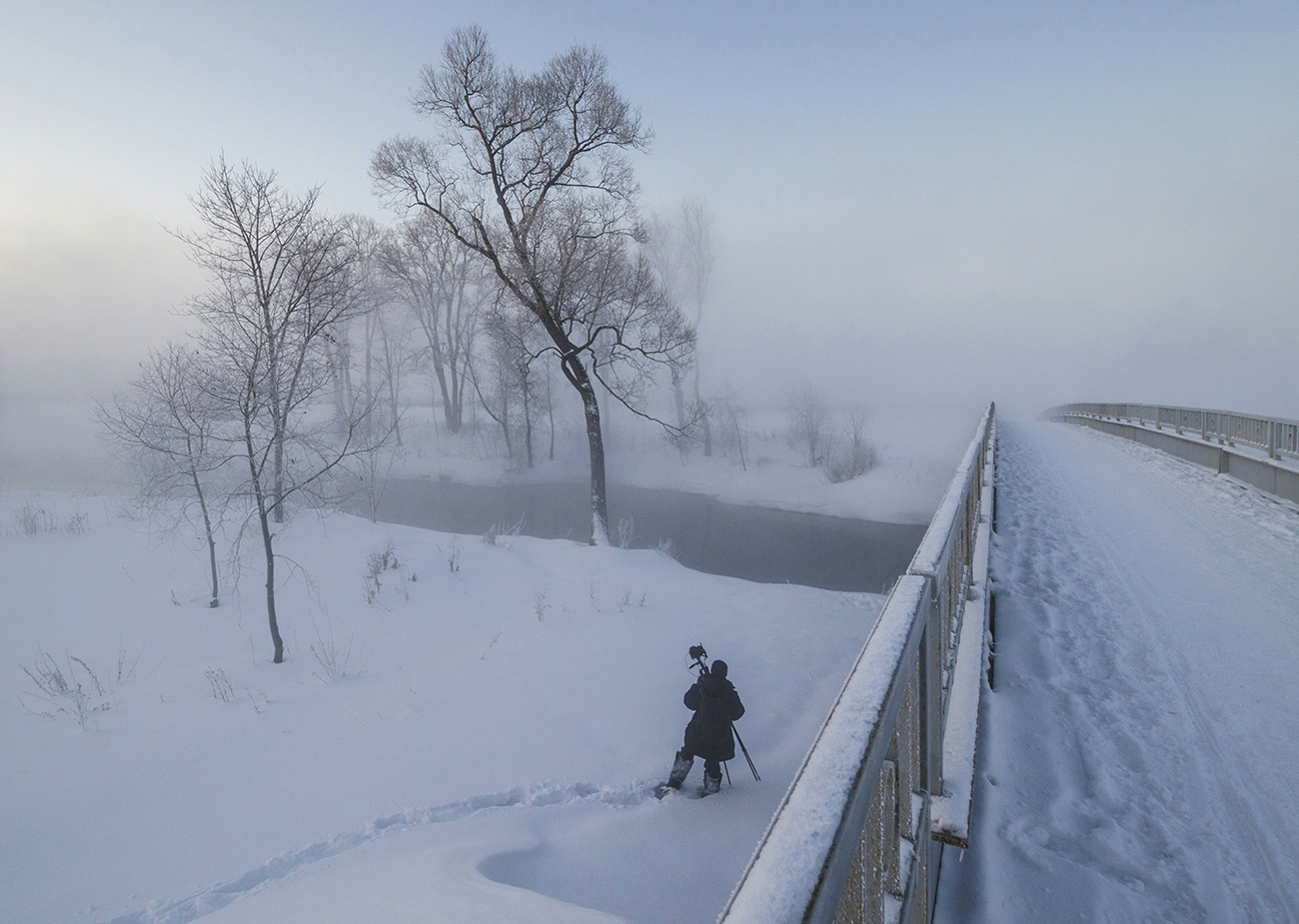 Фото-Тула. Михаил Агеев. За туманами на зимнюю Истру