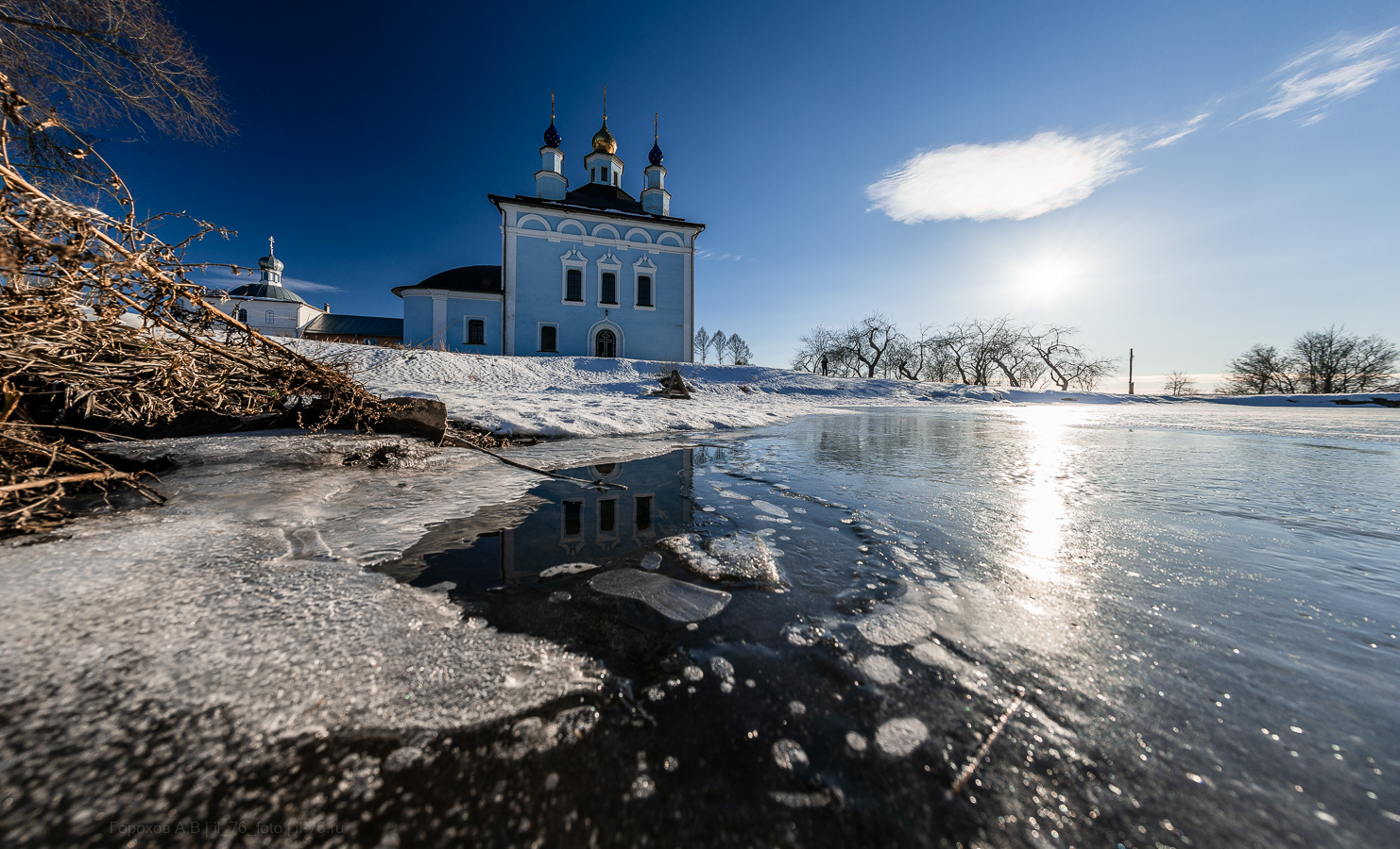 Фото-Тула. Алексей Горохов. Жабынский монастырь в марте