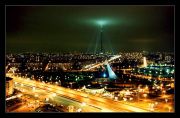 Фото-Тула. Юрий Амл. Ночная Мосва. Вид из `Космоса`