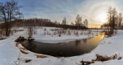 Фото-Тула. Сергей Кочергин. Улыбнулась речка зимним вечерком...