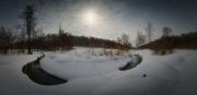 Фото-Тула. Сергей Кочергин. Река Воронка. Калинов луг. 8 марта