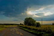 Фото-Тула. Алексей Фишер. на почти заброшенной дороге летним вечером