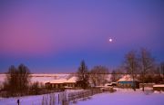 Фото-Тула. Алексей Горохов. Сиреневый закат с луной