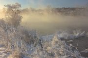 Фото-Тула. Андрей Романов. Морозное утро в тёплых тонах.